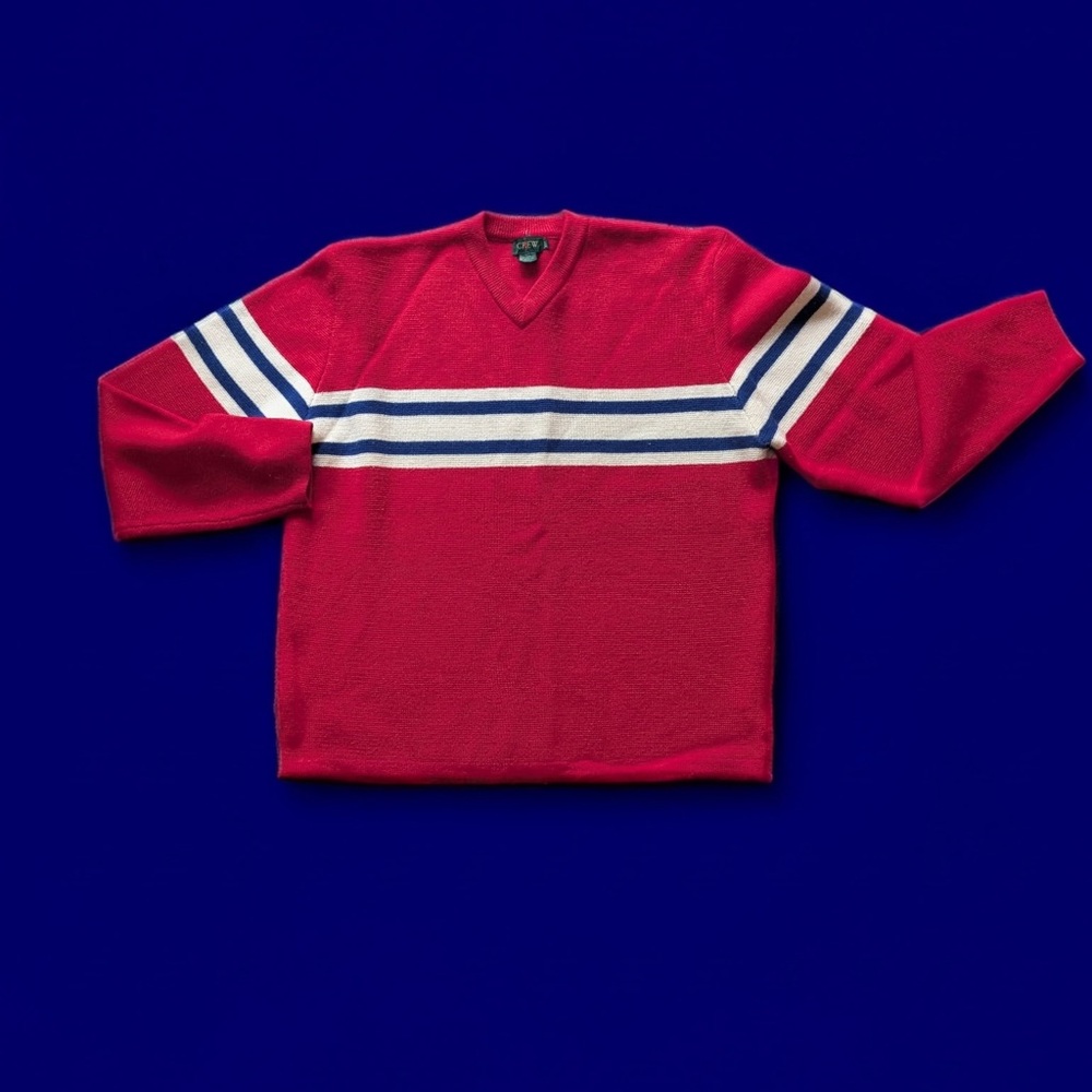 J.Crew Vintage 90’s Y2K Wool Sweater 
Men’s XXL